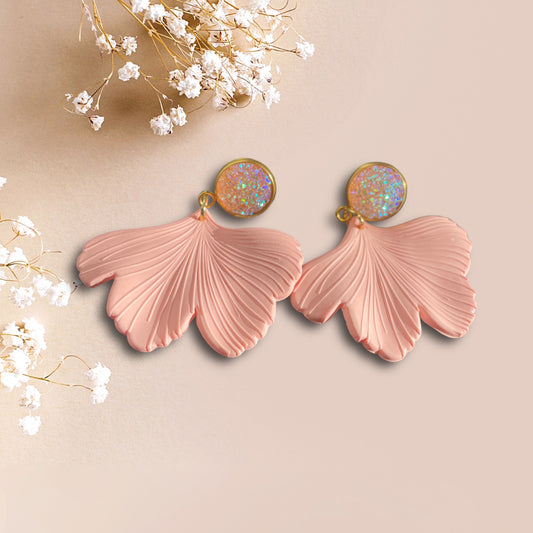 Ginkgo Leaf Earring